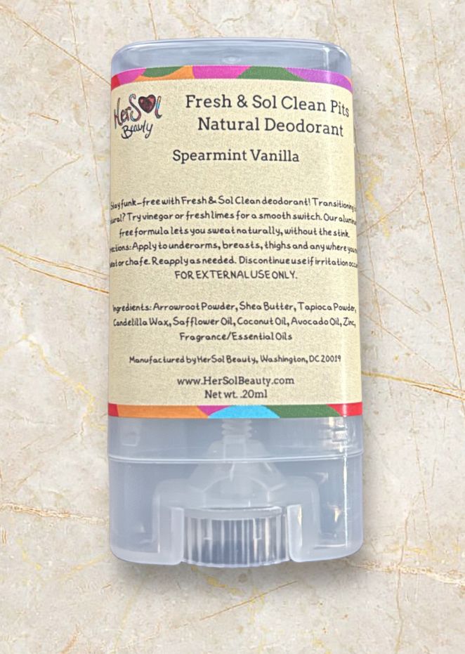 Fresh & Sol Clean Pits - Natural Deodorant