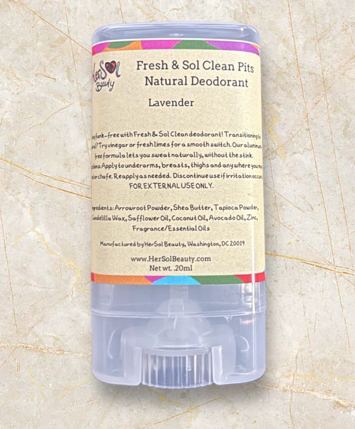 Fresh & Sol Clean Pits - Natural Deodorant