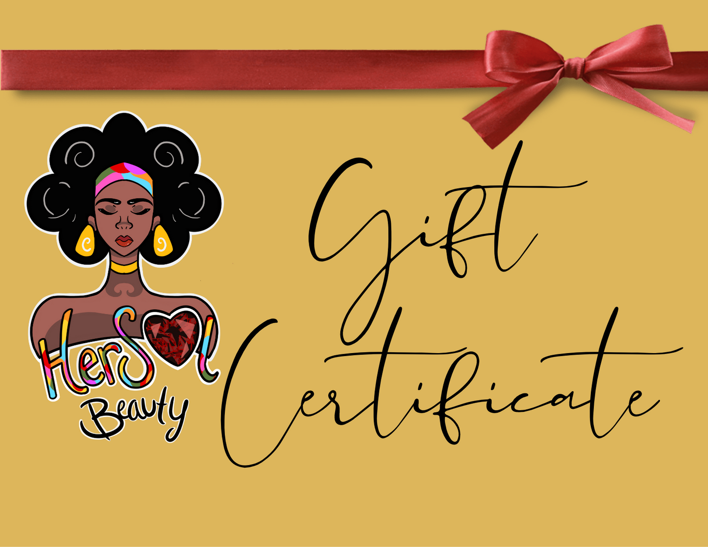 HerSol Beauty Gift Certificate