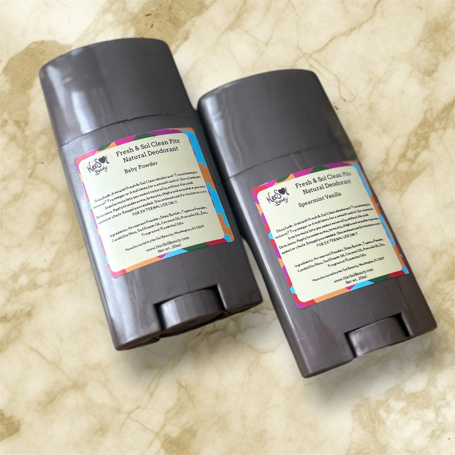 Fresh & Sol Clean Pits - Natural Deodorant