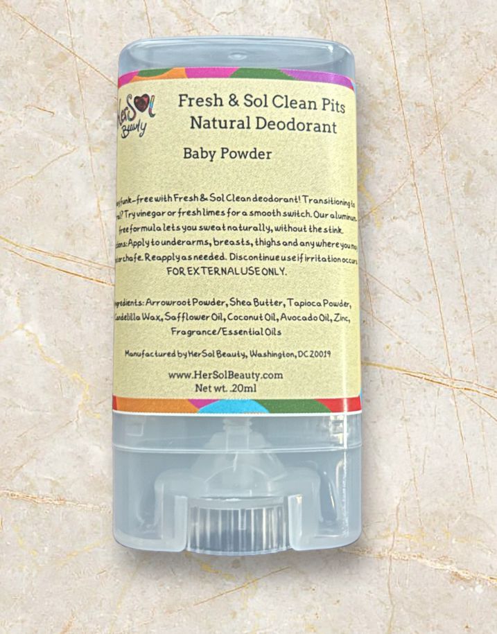 Fresh & Sol Clean Pits - Natural Deodorant